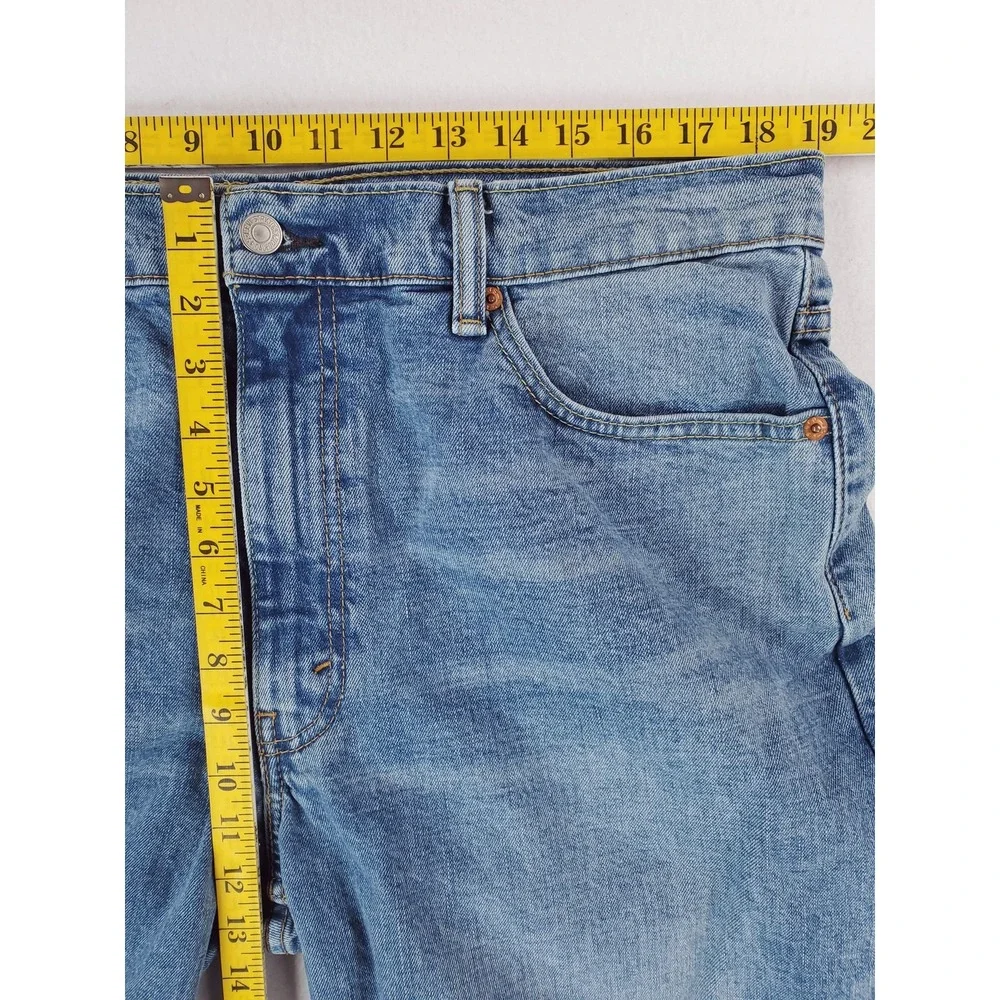 Levis 550 Jeans Mens 36x30 Blue Relaxed Tapered Medium Wash Stretch Denim Pants